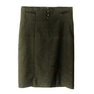 Vera Modo Houndstooth Pencil Skirt Size 36